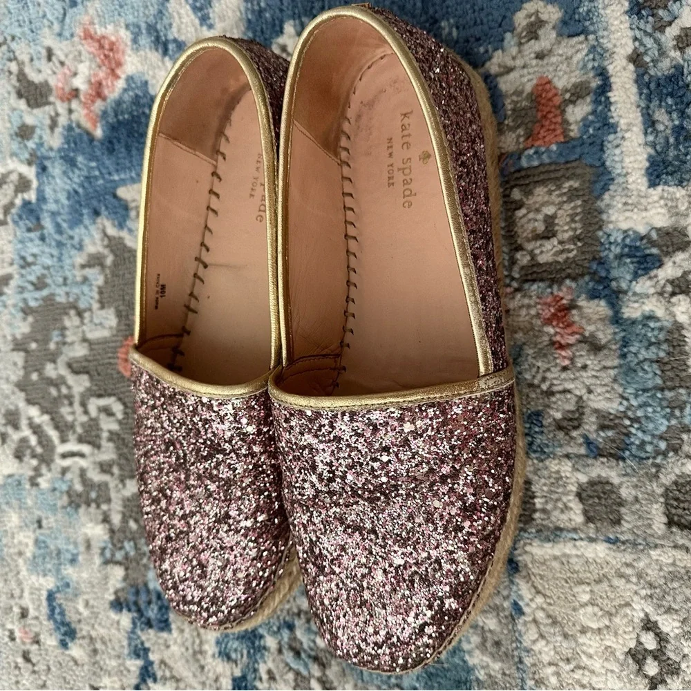 Kate spade glitter espadrilles - Picture 8 of 8